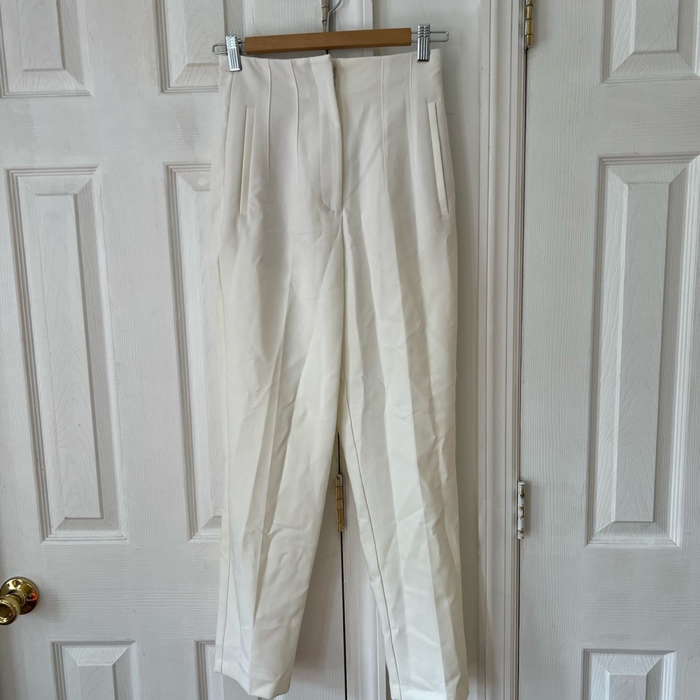 Zara White pants XSh